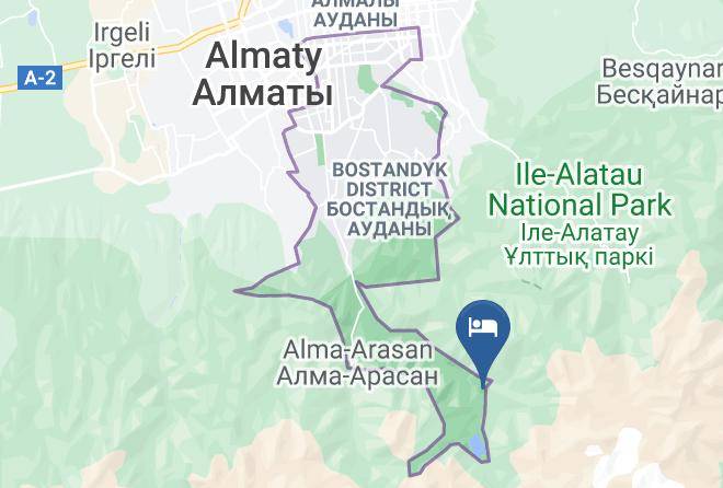 Almaty City - Alpine Rose Maps