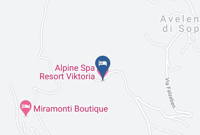 Alpine Spa Resort Viktoria Map