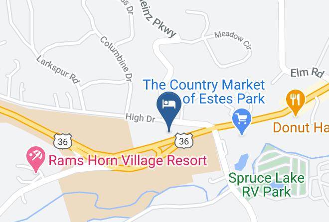 Alpine Trail Ridge Inn Map