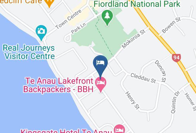Te Anau - Alpine View Motel Maps