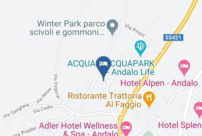 Trento - Alpino Baby Family Hotel Maps