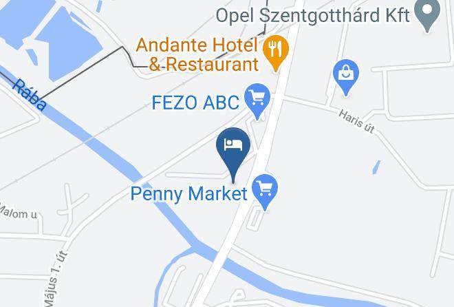 Szentgotthard - Alpokalja Motel Maps