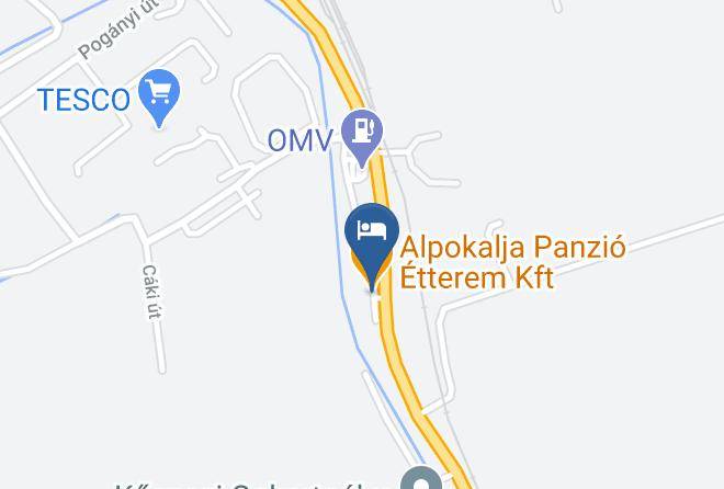 Koszeg - Alpokalja Panzio Etterem Kft Maps