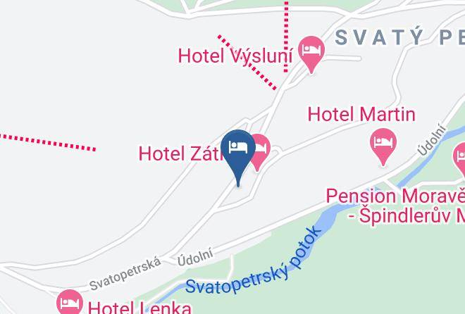 Trutnov - Alpsky Hotel Maps