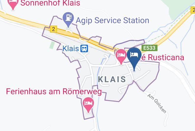 Garmisch Partenkirchen - Gastehaus Alpvital Maps