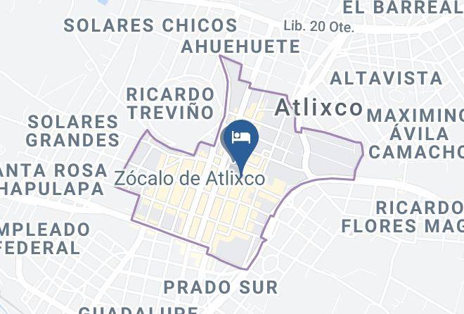 Atlixco - Alqueria De Carrion Hotel Boutique Maps