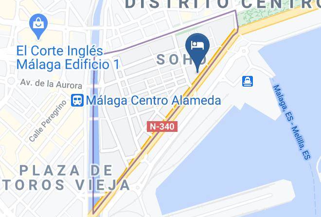 Malaga - Alquiler Vacacional Holidays 2 Malaga Maps