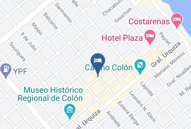 Colon - Alquileres Balcarce Maps