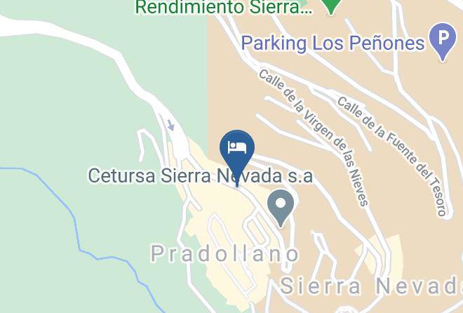 Alquileres Sierra Nevada Map
