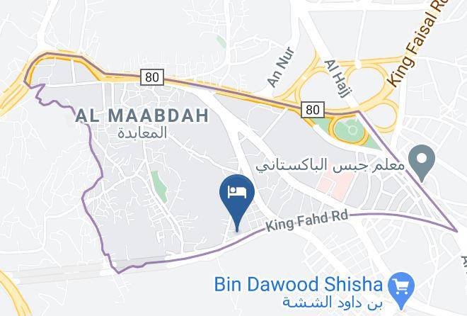 Mecca - Alrawda Almakyah Hotel Maps