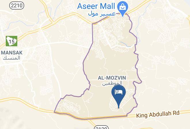 Alreef Homes Hotel Map