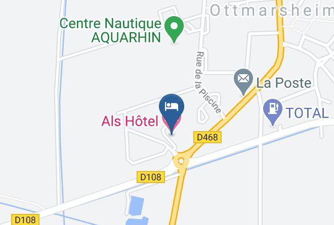 Haut Rhin - Als Hotel Maps