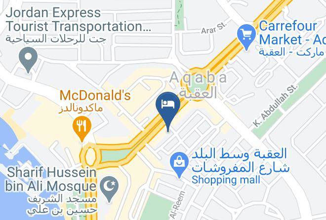 Al Aqaba Qasabah - Alsafa Hotel Maps