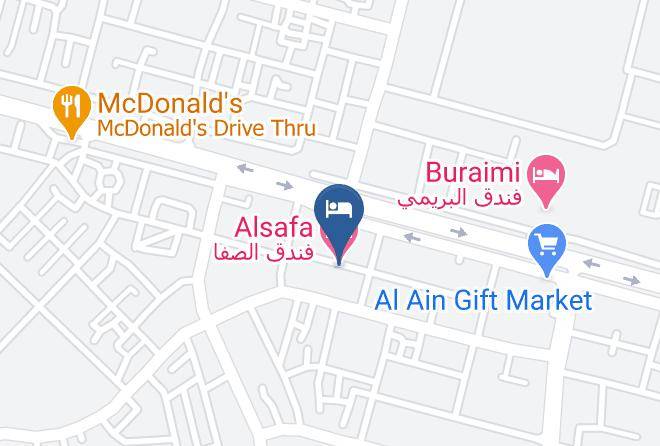 Al Buraymi - Alsafa Hotel Maps