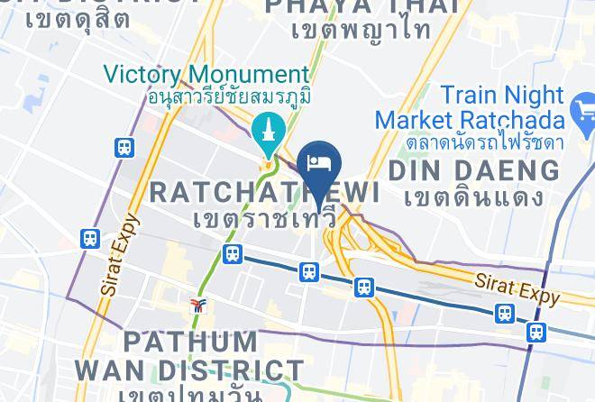 Ratchathewi - Alsana Hotel Maps