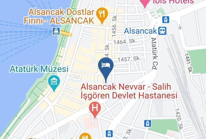 Konak - Alsancak Otel Yaman Maps