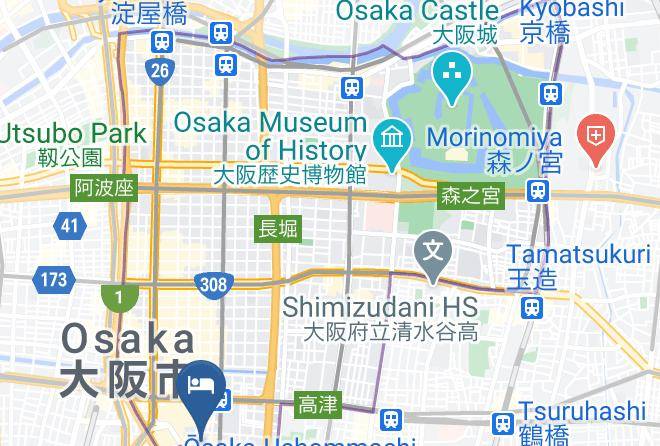Osaka City Chuo Ward - Alsem Bearg Maps