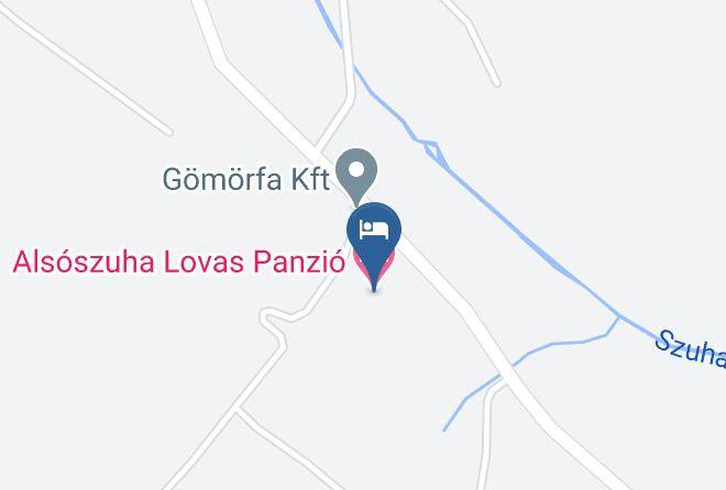 Alsoszuha - Alsoszuha Lovas Panzio Maps