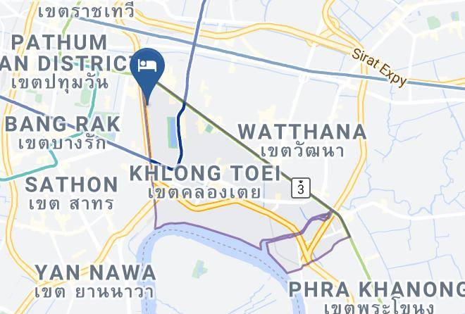 Khlong Toei District - Alt Hotel Nana By Uhg Maps