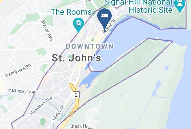 Division 1 - Alt Hotel St John's Maps
