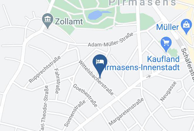 Pirmasens - Hotel Restaurant Alt Pirmasens Maps