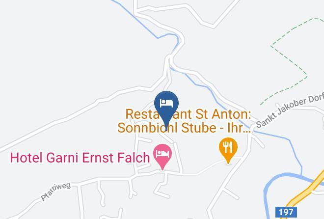 Landeck - Alt St Anton Restaurant Maps