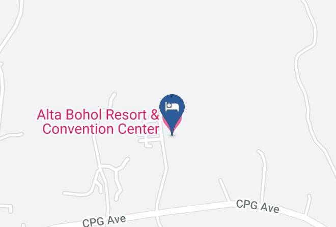 Alta Bohol Resort & Convention Center Map