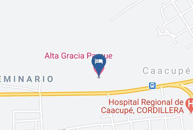 Caacupe - Alta Gracia Parque Hotel Maps