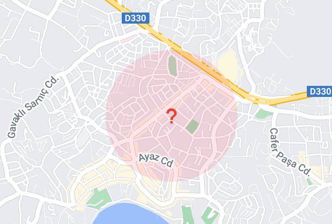 Bodrum - Alta Park Restaurant Maps