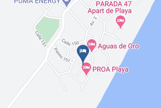 Villa Gesell - Altavista Playa Maps