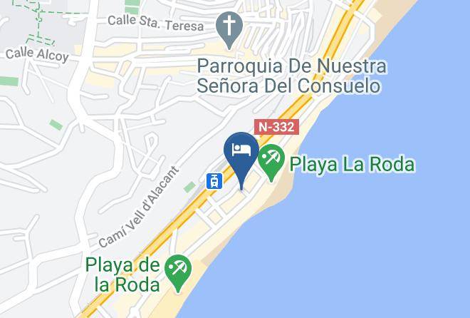 Hotel Altaia Art I Platja Map