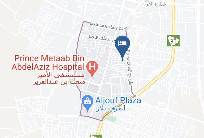 Sakaka - Altaj Suites Maps