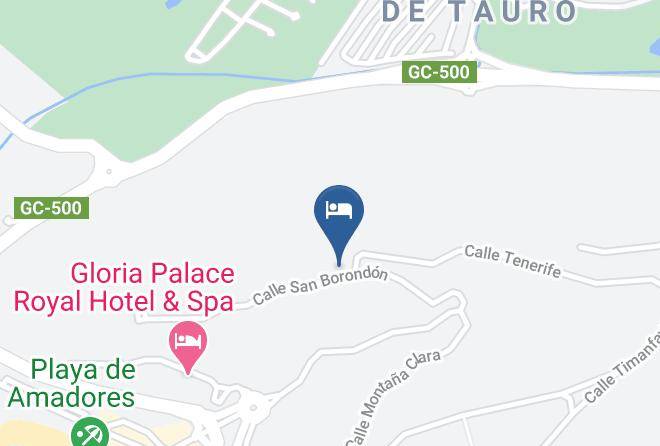 Las Palmas - Altamadores Hotel Maps