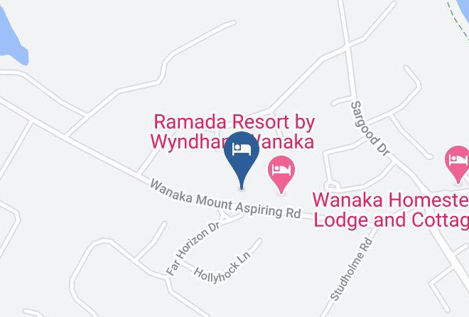 Altamont Lodge Lake Wanaka Map