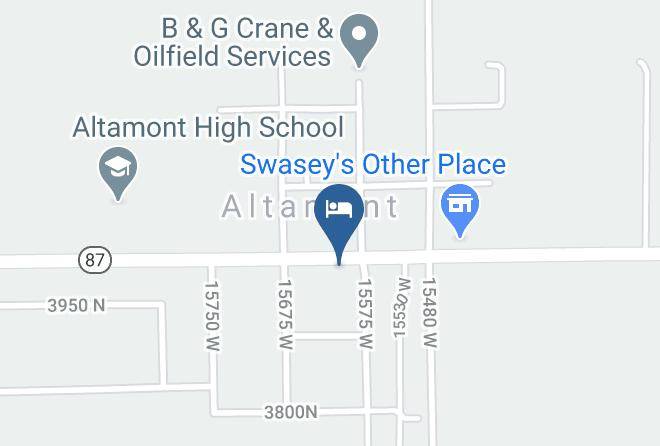 Duchesne - Altamont Motel Maps