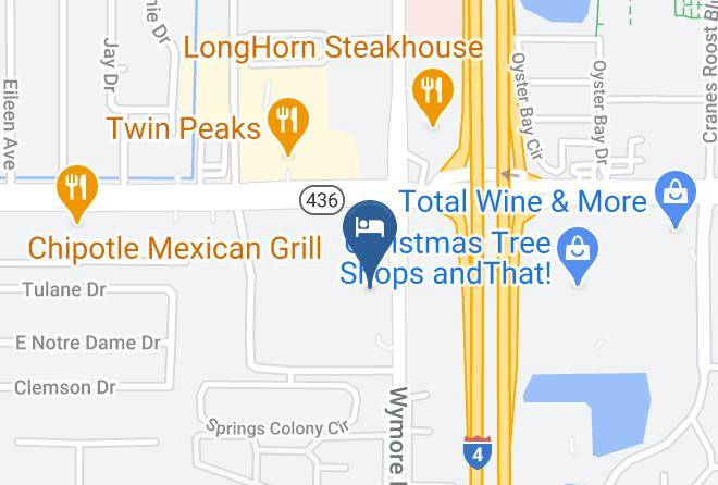 Seminole - Extended Stay Of Altamonte Springs Maps