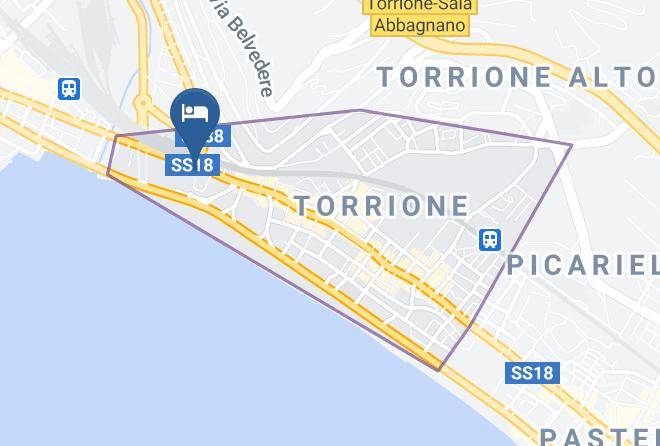 Altaquota Salerno Central On The Sea Map