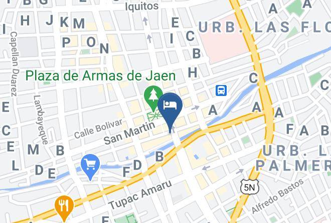 Jaen - Altavista Hotel Maps