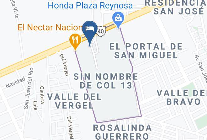 Reynosa - Altavista Hotel Maps