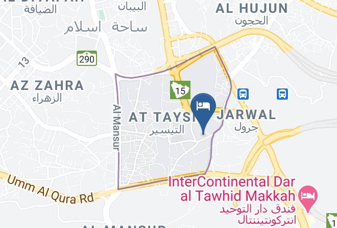 Altayseer Towers Hotel Map