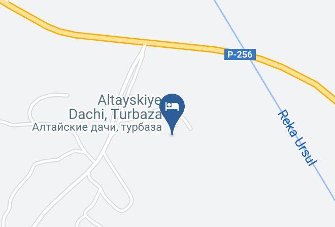 Altayskiye Dachi Map