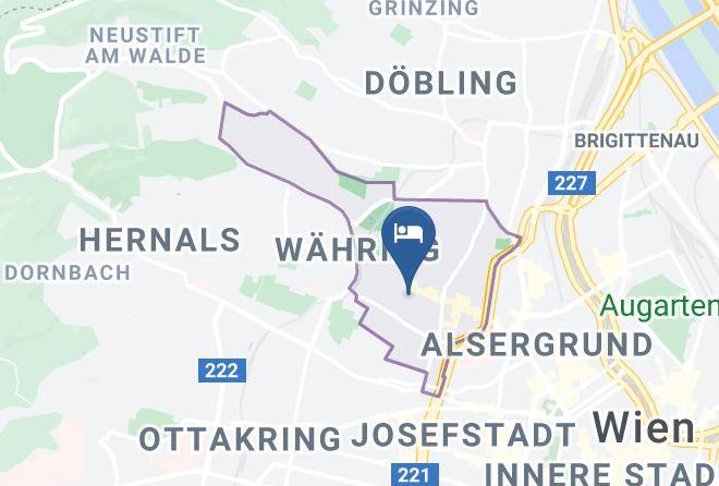 Vienna Wahring - Altbau Garconniere Schulgasse Maps