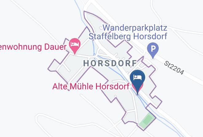 Lichtenfels - Alte Muhle Horsdorf Maps