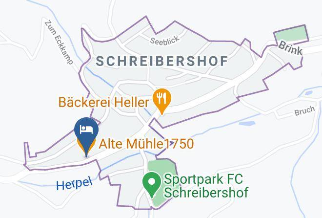 Olpe - Alte Muhle1750 Maps