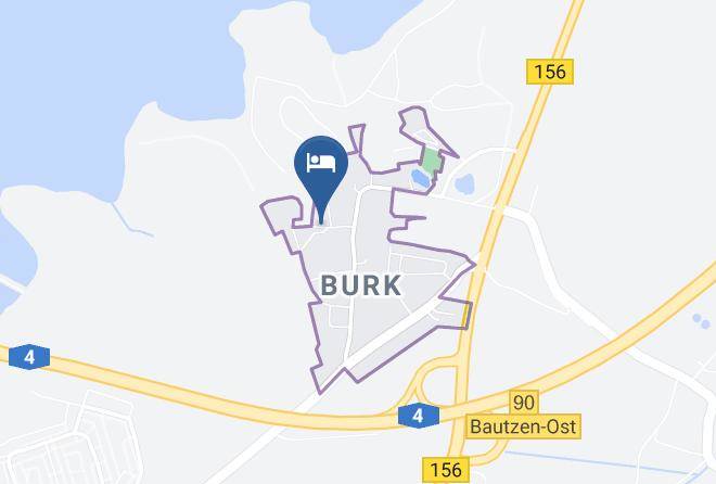Bautzen - Alte Pension Bautzen Burk Maps