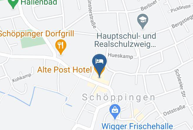 Borken - Alte Post Hotel Maps