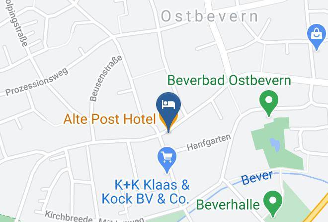 Warendorf - Alte Post Hotel Restaurant Maps