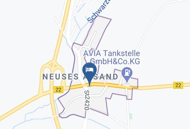 Kitzingen - Alte Post Neuses Landgasthof Und Biergarten Maps