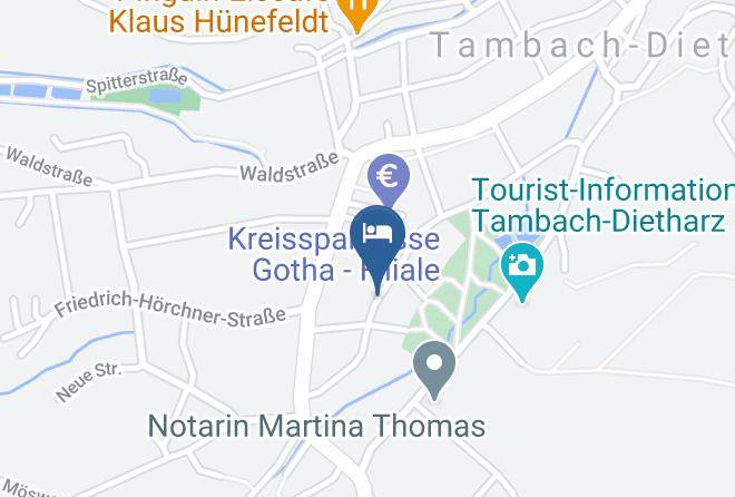 Gotha - Alte Schule B&b Maps