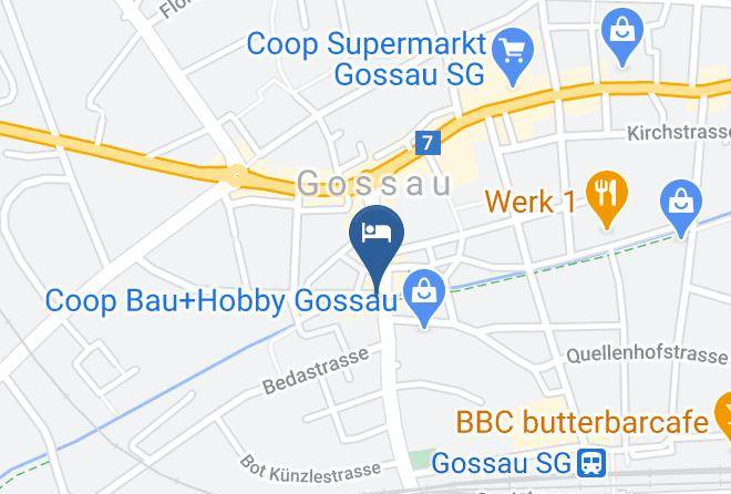 Sankt Gallen - Alten Bahnhof Maps